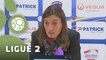Conférence de presse Clermont Foot - AC Ajaccio (1-1) : Corinne DIACRE (CF63) - Christian BRACCONI (ACAJ) - 2014/2015