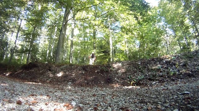 VTT avant le Roc d'Azur 2014