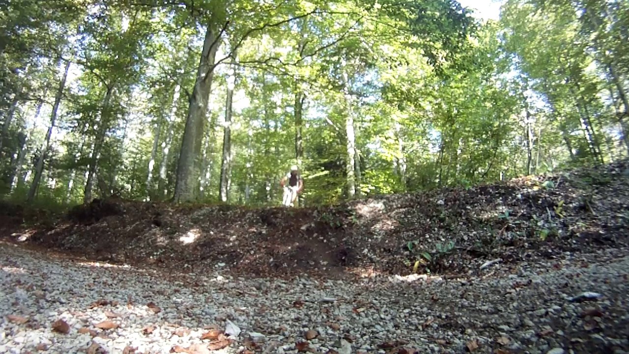 VTT avant le Roc d'Azur 2014