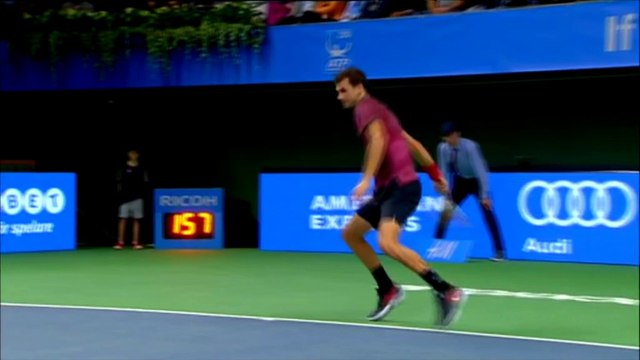 Dimitrov hits two shots of the year in a row