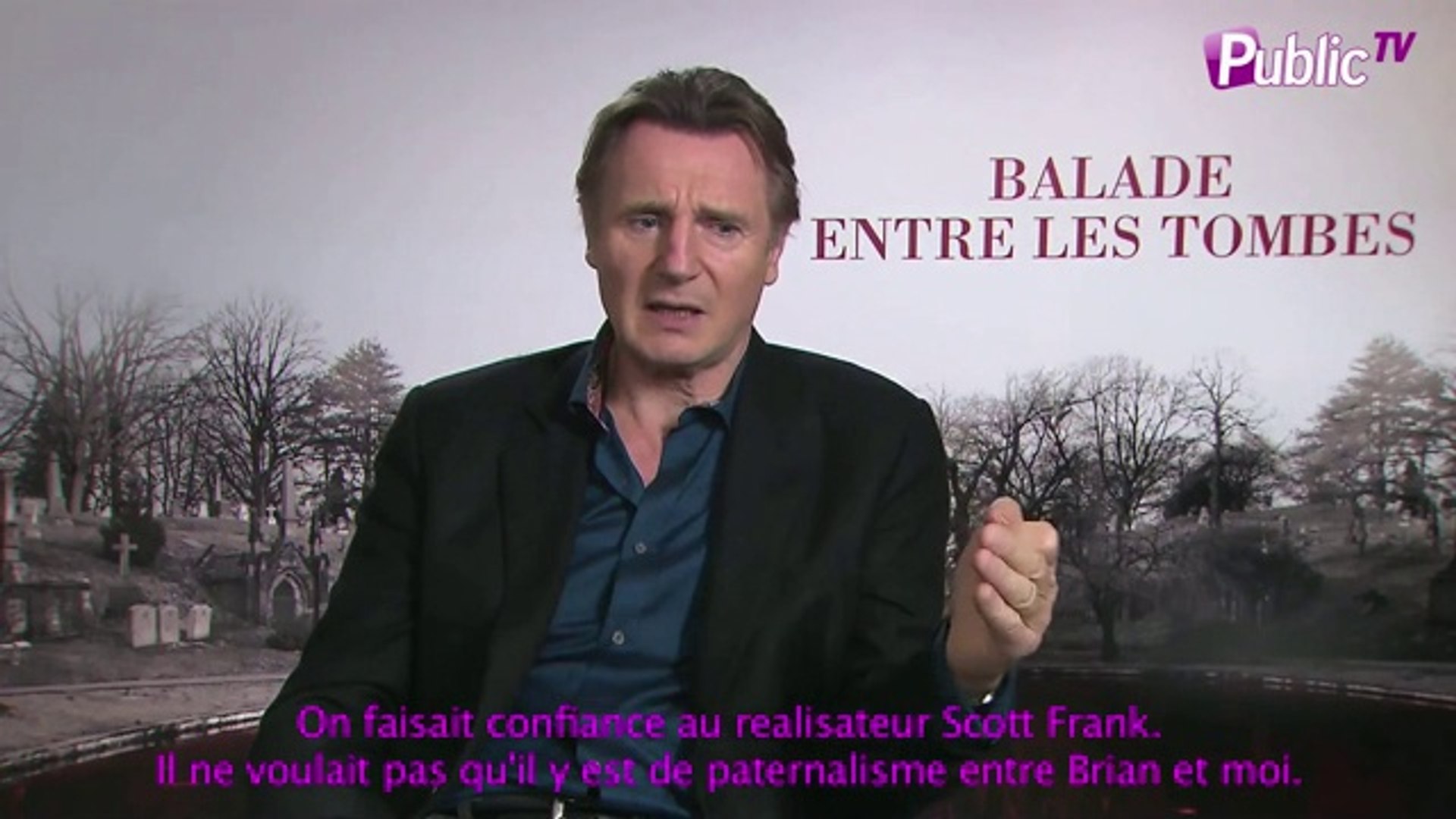 Exclu Vidéo : L'interview et la spéciale dédicace de Liam Neeson pour la  sortie du film "Balade entre les tombes" ! - Vidéo Dailymotion