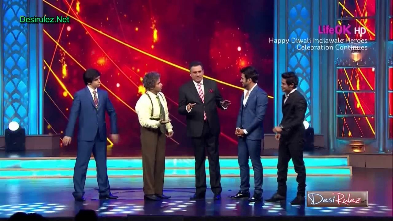 Happy Diwali Indiawale Heroes (Life OK) 18th October 2014 Celebration Continuespt3