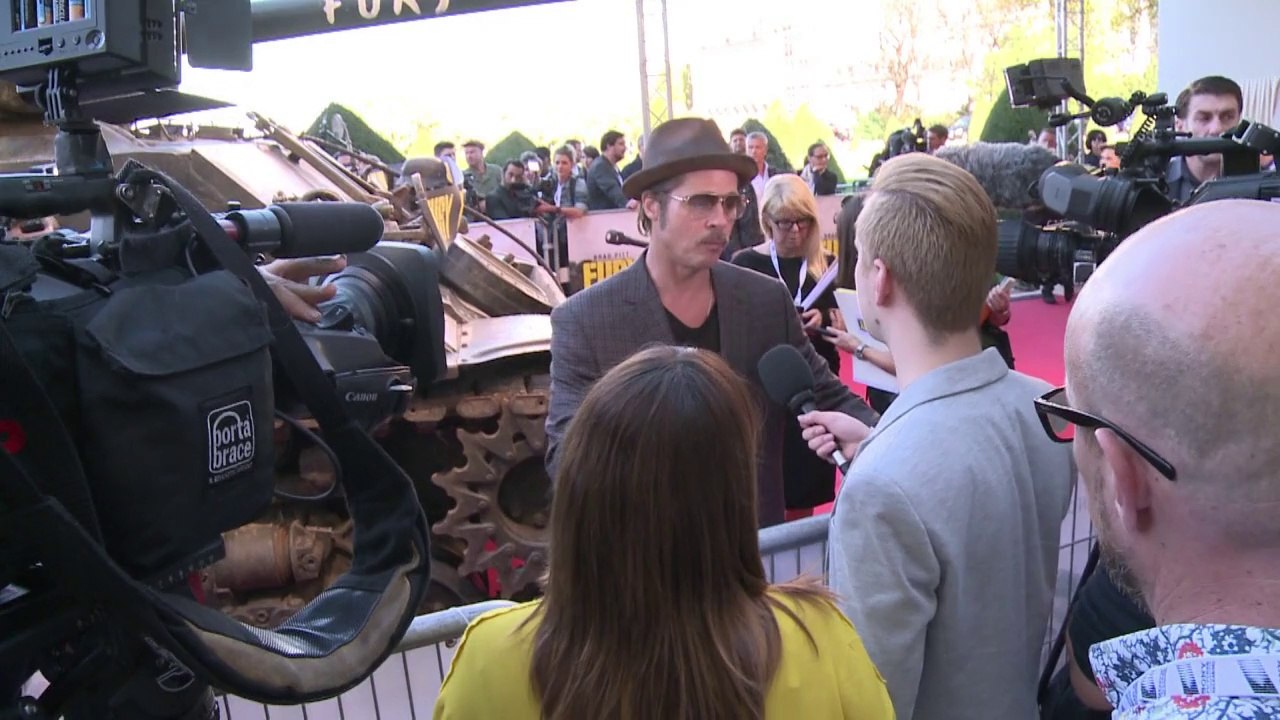 Brad Pitt und der Schrecken des Krieges in 'Fury'