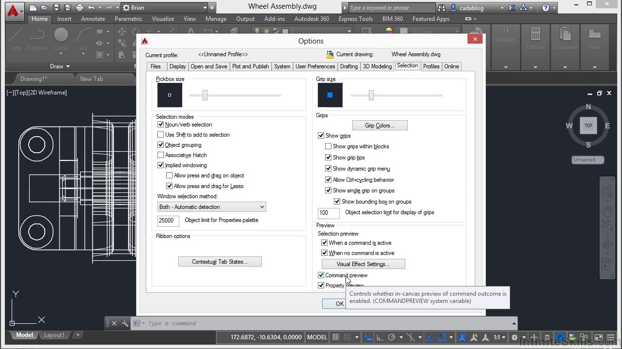 02_03-Improved Graphics And Interaction Enhancements AutoCAD 2015
