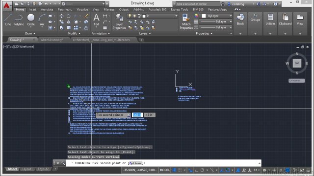 02_05-Multi-line Text Enhancements AutoCAD 2015