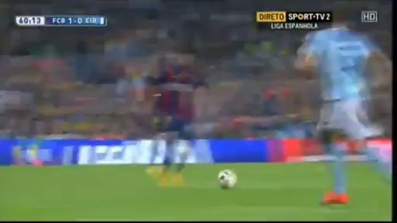 Golazo de Xavi vs Eibar @nogolipo