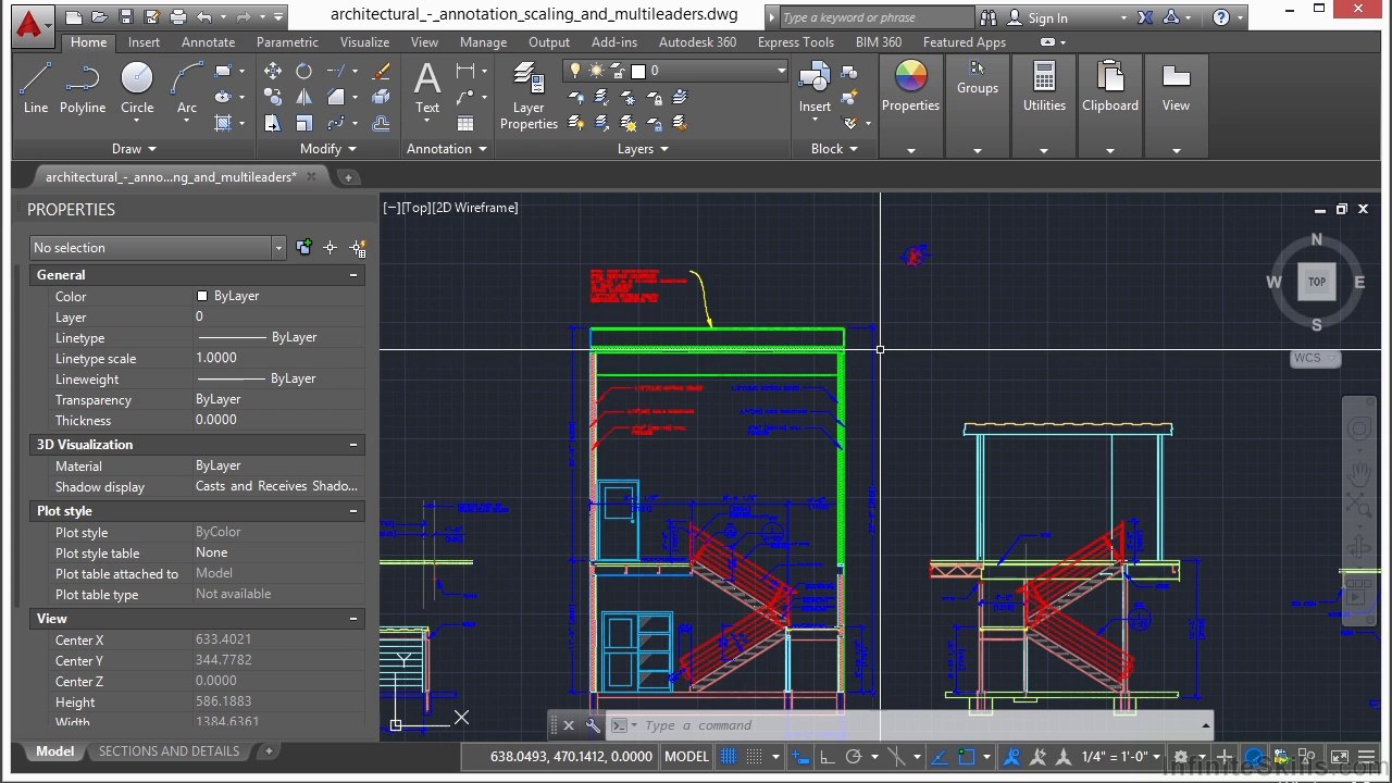 06_15-Object Properties AutoCAD 2015