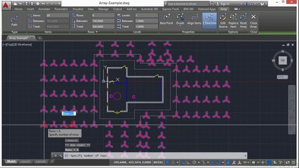 06_13-Pathway Array AutoCAD 2015