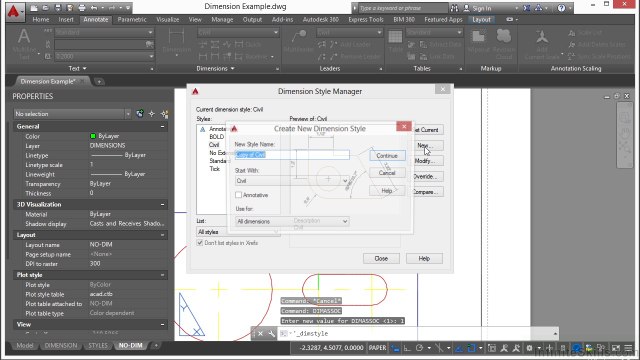 10_04-Advanced Dimensioning Tools And Settings AutoCAD 2015