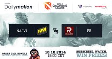 PR vs NaVi game 3 @ D2CL S4 Versuta & Smile