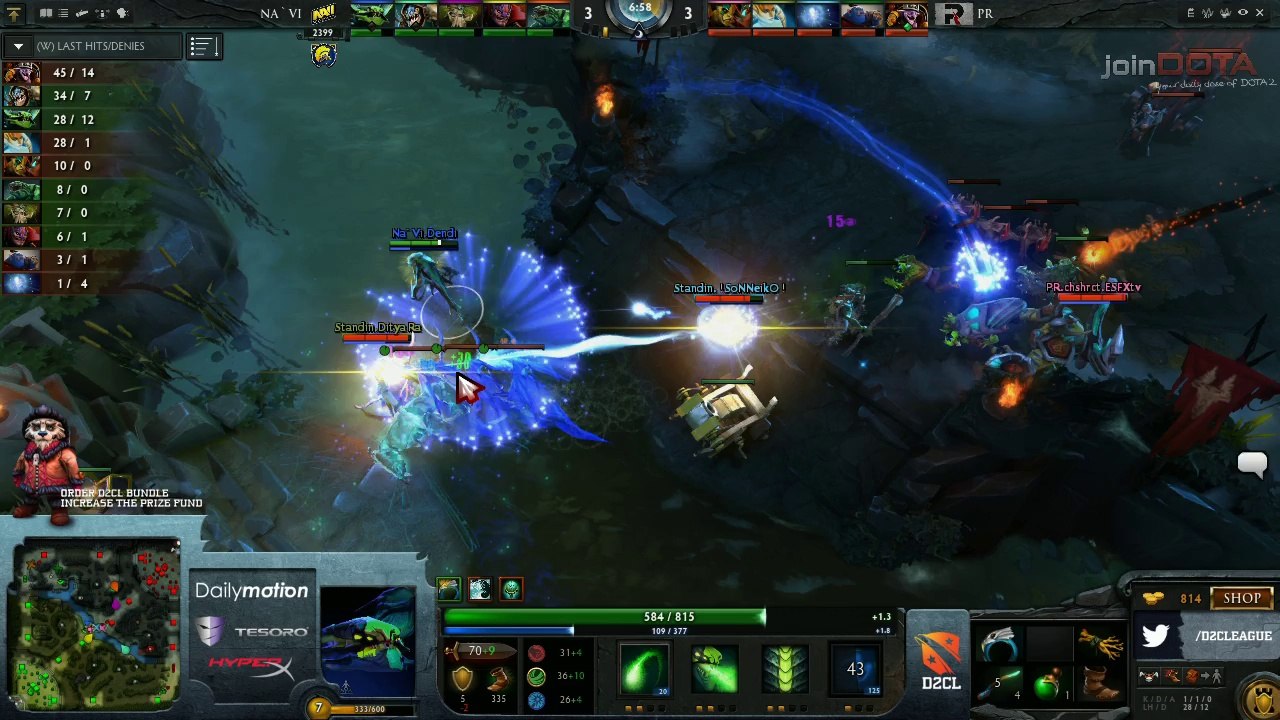 Na'Vi vs Power Rangers Game 2 - Dota 2 Champions League EU Final @TobiWanDOTA