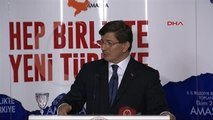Amasya Davutoğlu, Belediye Başkanları ve Stk Temsilcileriyle Bir Araya Geldi