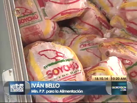 Alimentos para los platos navideños llegarán la próxima semana