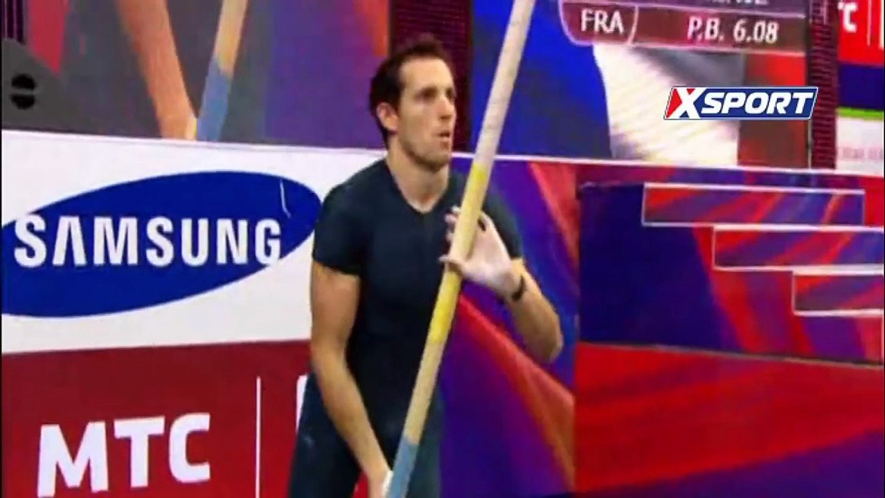 Renaud Lavillenie  -  record du monde à la perche - 6,16 mètres