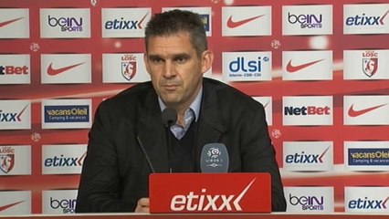 LOSC-EAG 1-2 la réaction de Jocelyn Gourvennec