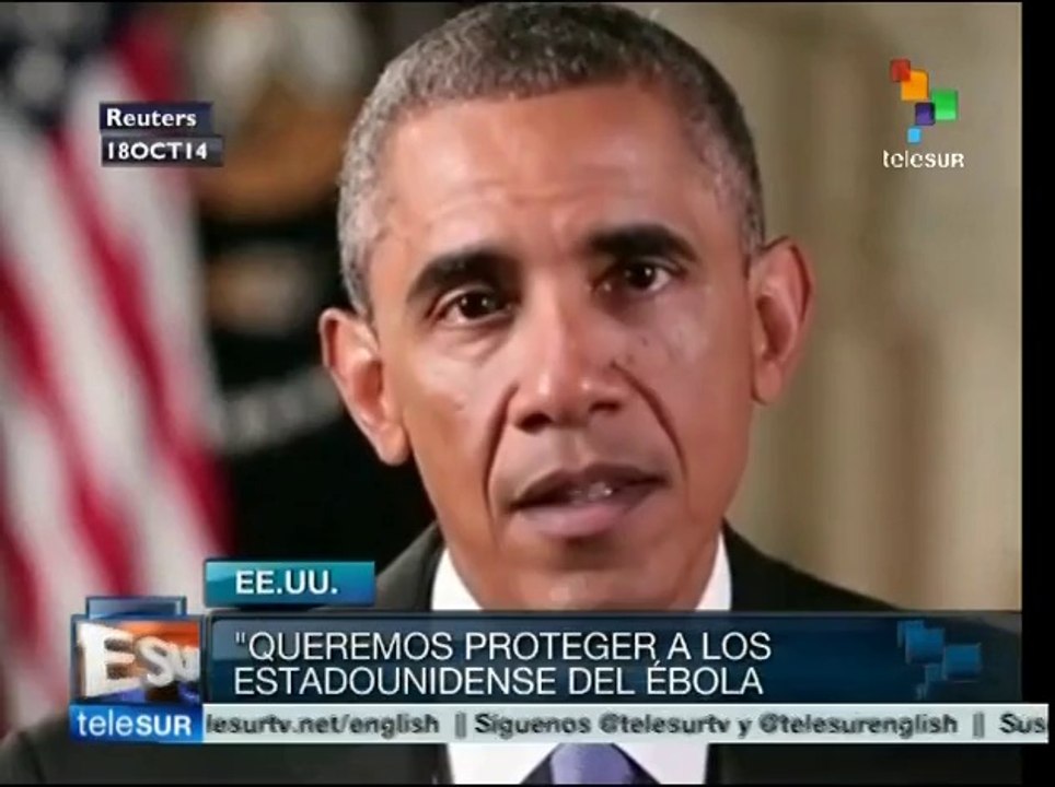 Obama llama a buscar una respuesta global que acabe con el ébola