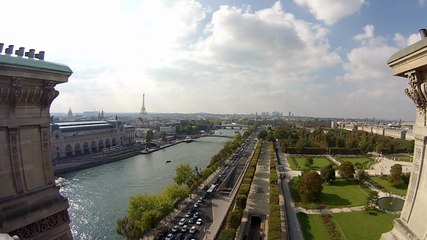 Time-lapse depuis le pavillon Flore du Louvre