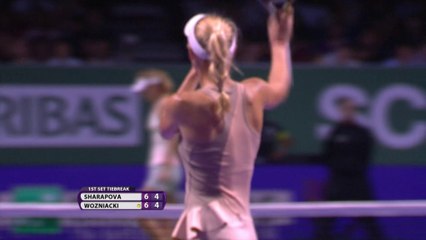 Wozniacki Breaks Three-Year Drought with Victory Over Sharapova at WTA Finals 🎾