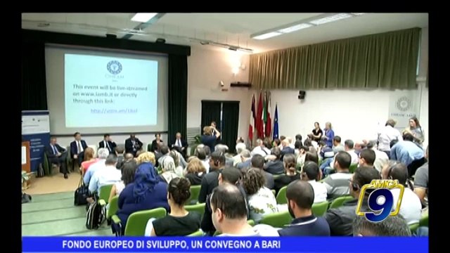 Fondo europeo per lo sviluppo, un convegno a Bari