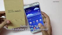 Samsung Galaxy Note 3 NEO Unboxing First boot & Overview
