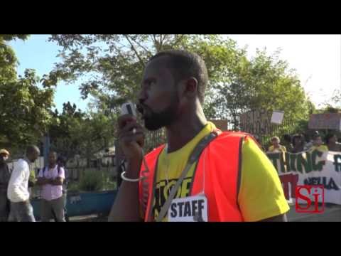 Castel Volturno (CE) - Stop Razzismo , migliaia di immigrati in marcia -2- (18.10.14)