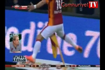 Erman Toroğlu: Sneijder'in ayağı kaydı direğin üzerine oturdu ne olur?