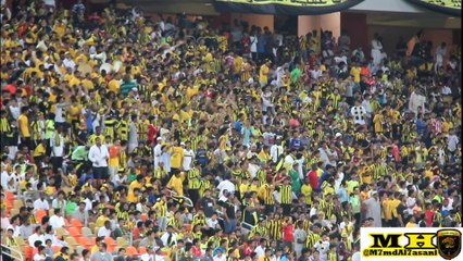 ردة فعل جمهور الاتحاد بعد هدف الخليج الاول "جمهور يرعب"