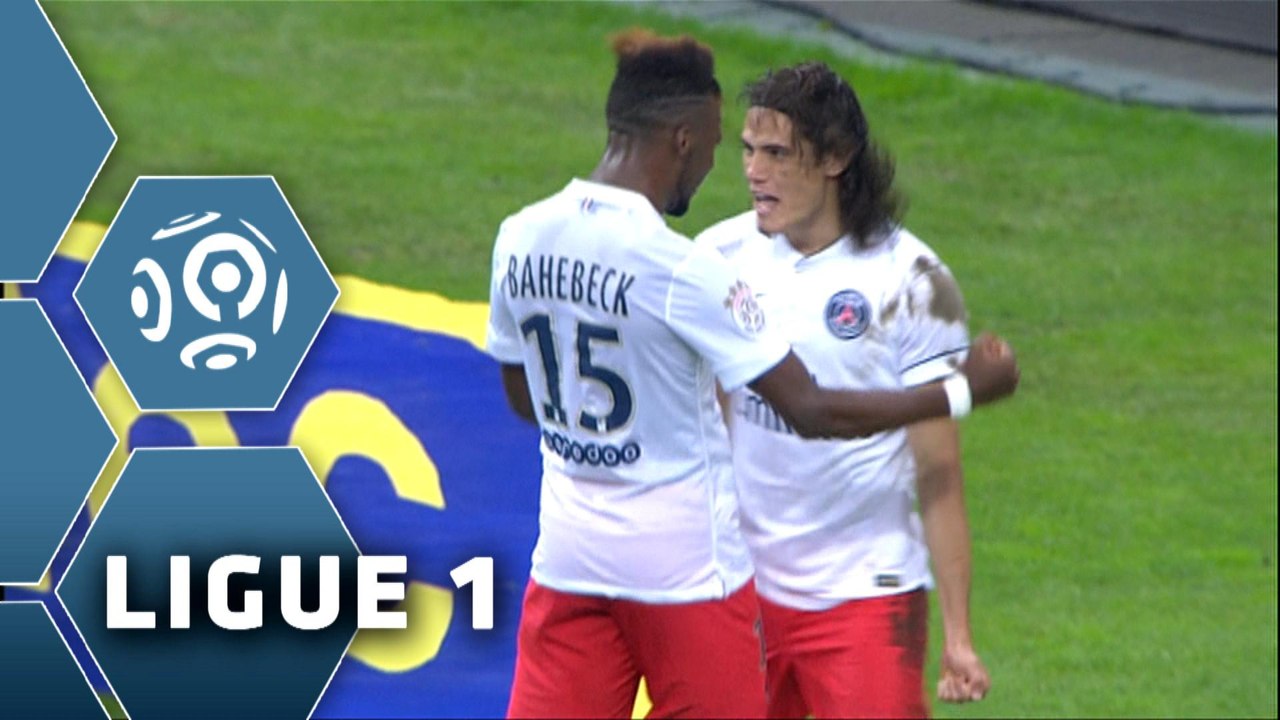 But Edinson CAVANI (55ème pen) / RC Lens - Paris Saint-Germain (1-3) - (RCL - PSG) / 2014-15