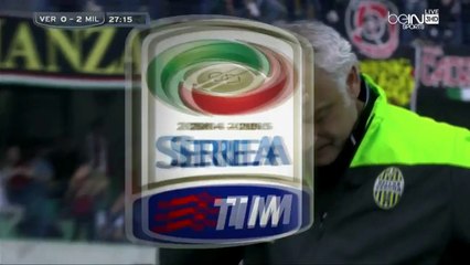 فيرونا - ميلان الهدف الثاني من هوندا