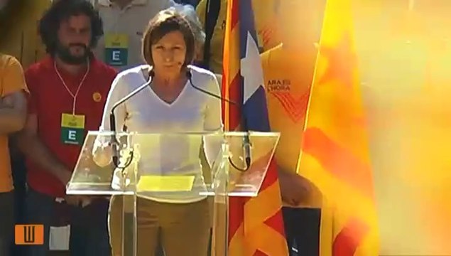 Forcadell: 'President, volem votar en unes eleccions abans de tres mesos'