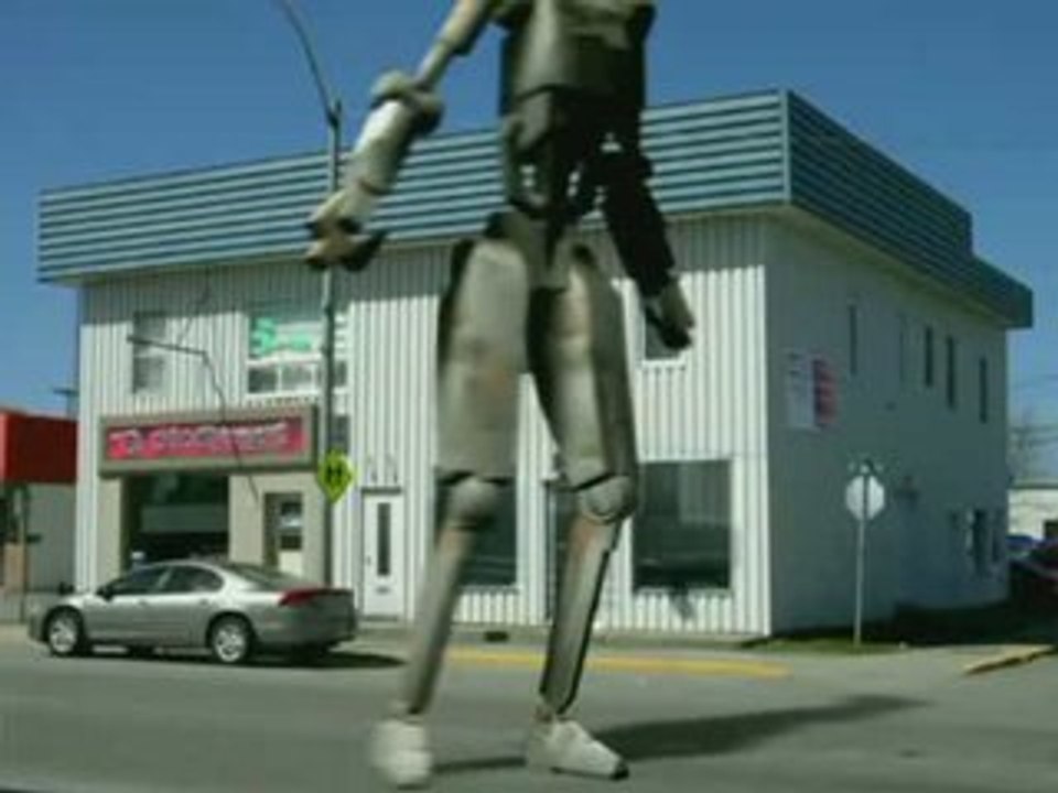 Robot dance michael jackson moonwalk