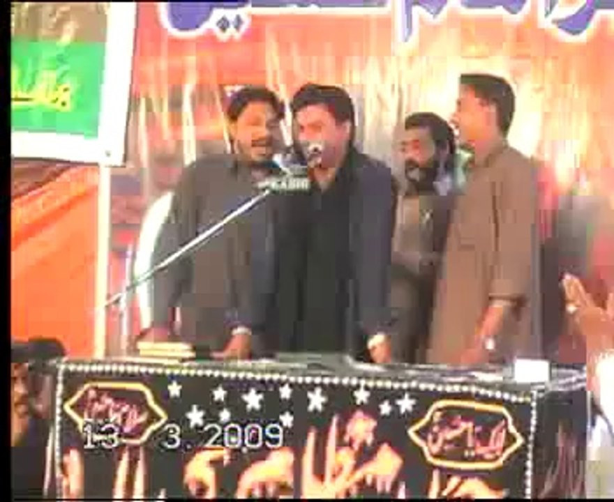 Zakir Ghulam Abbas Ratan yadgar majlis jalsa Qazi at Multan -