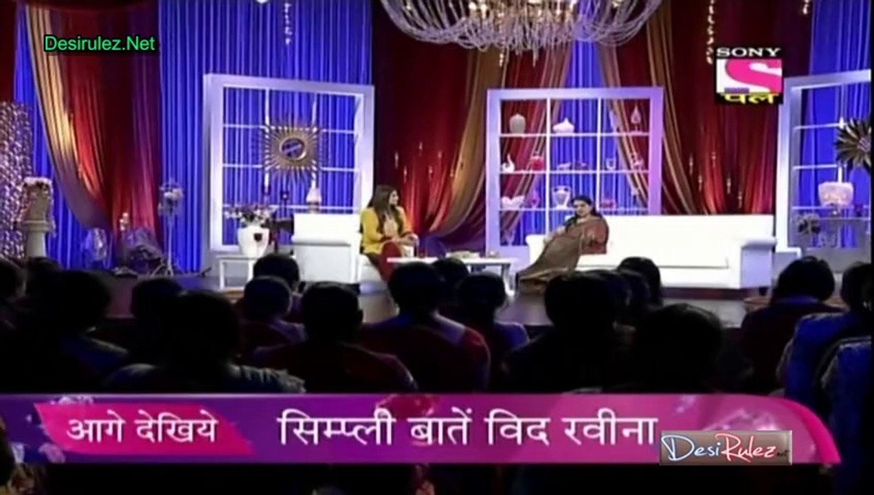 Simply Baatein With Raveena 18th October 2014 Part-2