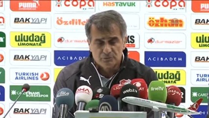 Şenol Güneş: "Kazanabileceğimiz Maçı Son 15 Dakikada Berabere Bitirdik"