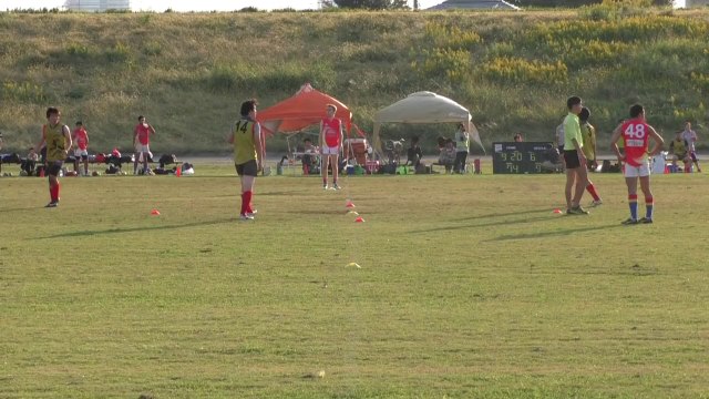 2014/10/19 SUNS vs LIONS Q4 東京ベイサンズ対R246ライオンズ - AFL Japan Top League