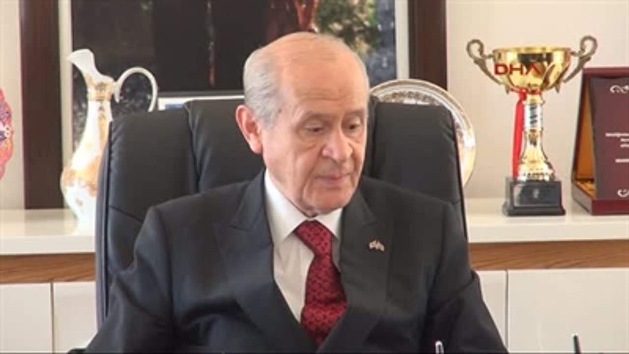Devlet Bahçeli, Akil İnsanlar İçin "63 Boş İnsan" Dedi