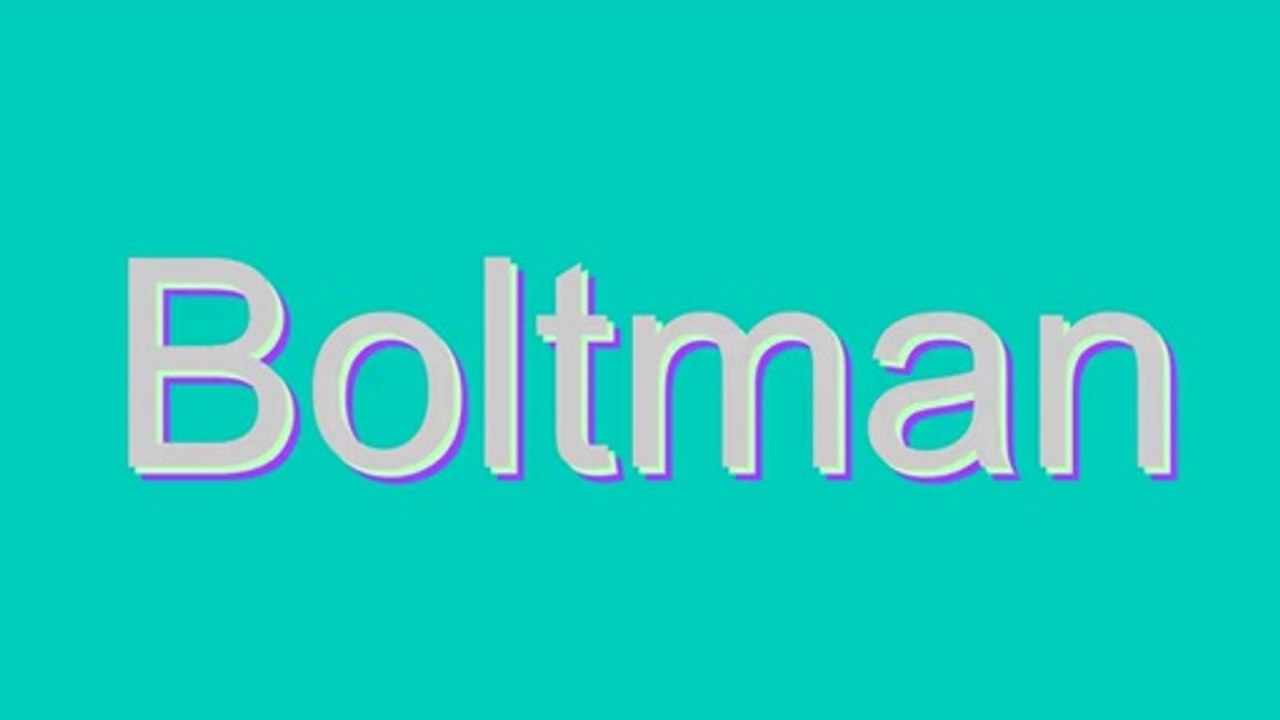 How to Pronounce Boltman