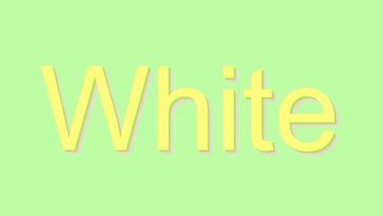 How to Pronounce White