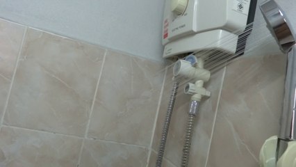 シャワーの水圧を少し改善してみた。。。