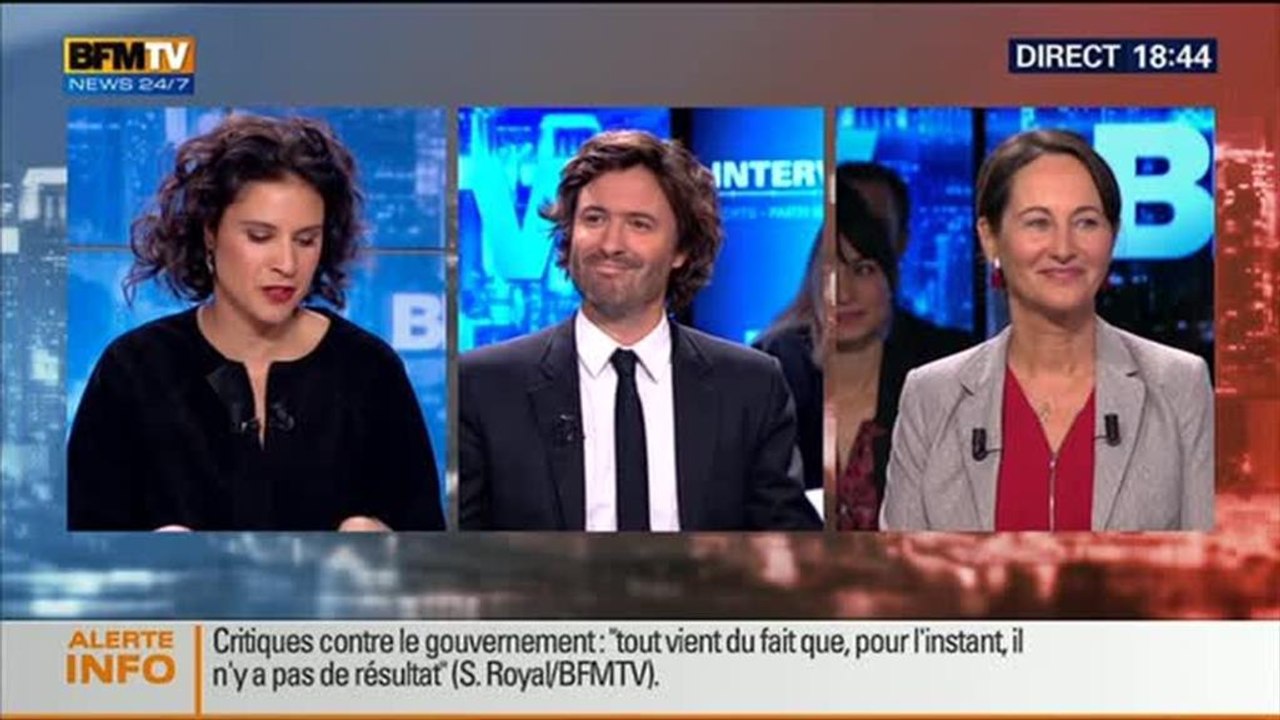BFM Politique: L'interview de Ségolène Royal pa...