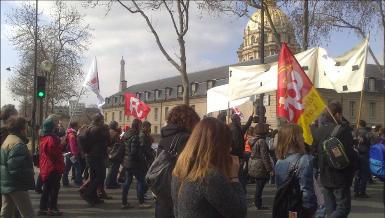 Diaporama manifestation du 18 mars 2014 à Paris