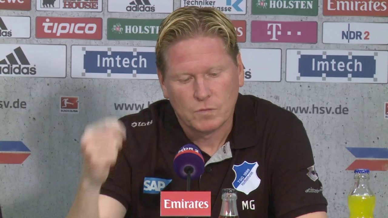 Gisdol: 'HSV hatte unglaubliche Wucht'