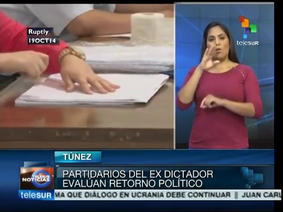 Regresa el grupo político del exdictador de Túnez  Zine el Abidine