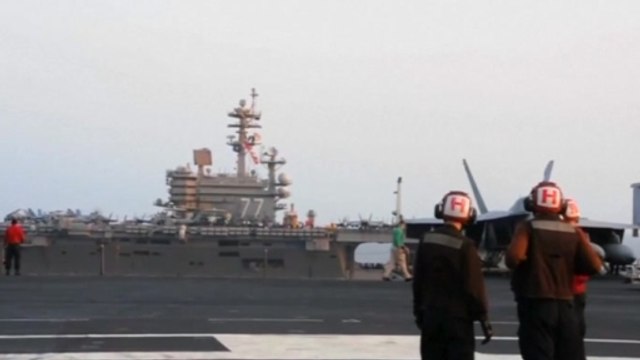 USS Carl Vinson to take over strike operations from the USS George H.W. Bush