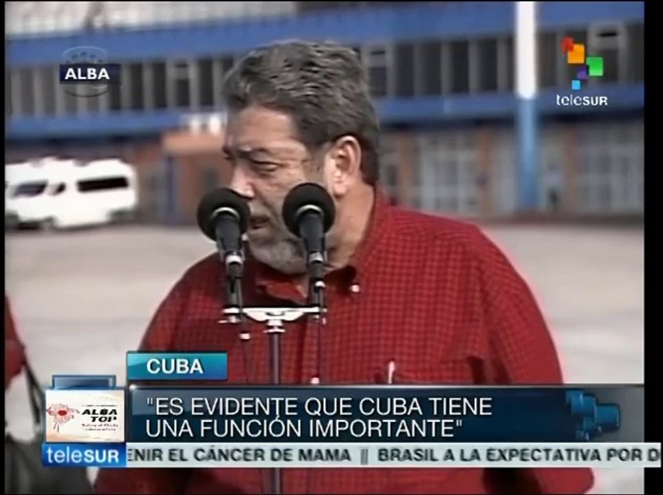 Ralph Gonsalves reconoce papel de Cuba en AL y el mundo