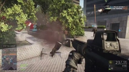 BATTLEFIED HARDLINE : 6 MINUTES INTENSE GAMEPLAY