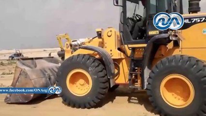 حمله لإزالة التعديات على مساحة 200 فدان بقريه الأمل بمركز ومدينه القنطرة