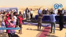 بالفيديو.. افتتاح مأدبة غداء عمال قناة السويس بالسلام الوطنى