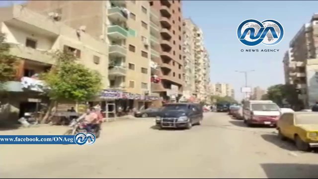 قوات الأمن تمشط محيط نقطة مرور الطالبية بالهرم بعد حرقها من قبل عناصر الإخوان