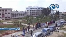 بالفيديو.. مظاهرة محدودة لطلاب الإخوان بجامعة القناة